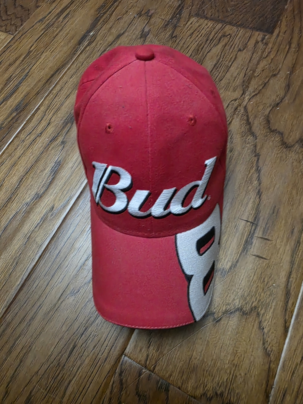 Bud #8 Nascar Hat Adjustable Dale Earnhardt Jr.